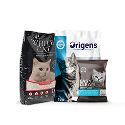 Categoría arena para gato