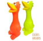 Leo.L – Juguete para Perros de Goma Antiestrés Modelo Pollo con Sonido (Talla S)