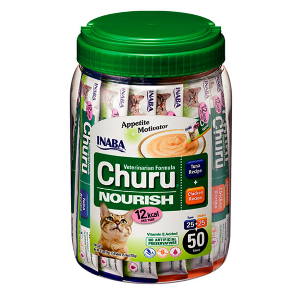 Pote X 50 Und (25 Pollo + 25 Atún) - Churu Nourish